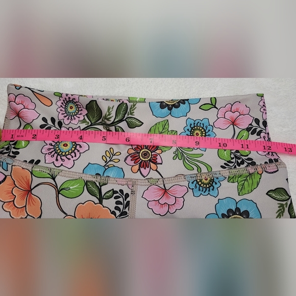 Becco Floral Leggings NWOT - Picture 6 of 10